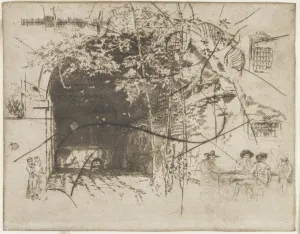 The Traghetto, No. 2, 1879-1880. Creator: James Abbott McNeill Whistler