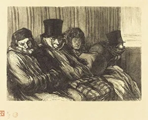 Charles Maurand Prints: Train de plaisir, 1862. Creator: Charles Maurand