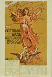 Train schedule of the Gotthard-Railway for the year 1902 , 1902 Train schedule of the Gotthard-Railway for the year 1902 , 1902