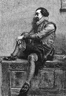 W Thomas Prints: A Train of Thought, by J. D. Watson, in the Winter Exhibition, 1864. Creator: W Thomas