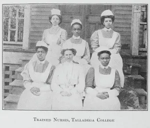 Further Education College Prints: Trained nurses, Talladega College, 1909. Creator: Unknown
