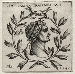 1500 1550 Prints: Trajan, 1546. Creator: Hans Sebald Beham (German, 1500-1550)