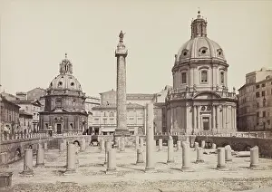 Forum Prints: Trajan's Column, late 19th century