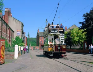 Public Transport Collection: Tram, Beamish Museum, Stanley, County Durham