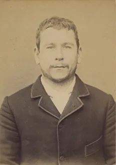 Identification Prints: Tramcourt. Albert. 27 ans, ne le 10 / 12 / 66 a Creil. Mecanicien. Anarchiste