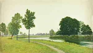 Tranquil Park Scene, n.d. Creator: Unknown