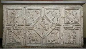 Eagle Prints: Transenna, between 8th and 9th century. Creator: Unknown