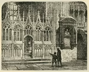 Transept of the Martyrdom, Canterbury Cathedral, 1890. Creator: Unknown