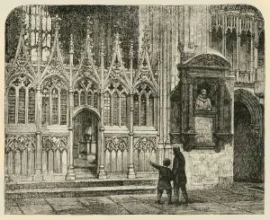 Pilgrimage Prints: Transept of the Martyrdom, Canterbury Cathedral, 1890. Creator: Unknown
