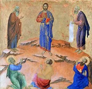 Nimbus Prints: The Transfiguration, 1311. Artist: Duccio di Buoninsegna