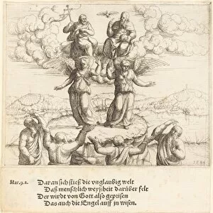 Hirschvogel Augustin Gallery: The Transfiguration, 1548. Creator: Augustin Hirschvogel