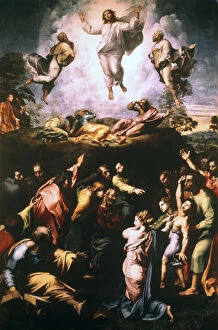 Transfiguration Gallery: The Transfiguration, c1519-1520. Artist: Raphael