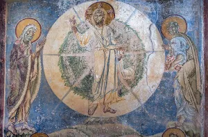The Transfiguration of Jesus, 12th century. Creator: Byzantine Master ()