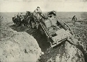 W Stanley Macbean Knight Prints: Transport Difficulties at the Front, (1919). Creator: Unknown