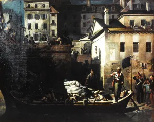 7th Arrondissement Prints: Transport de nuit, au Gros-Caillou
