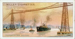 Wales Collection: Transporter Bridge, Newport, Wales