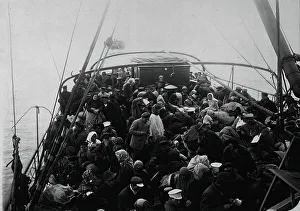 Yakutia Prints: Transporting workers to the mines, 1890. Creator: Unknown