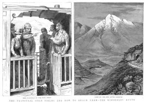 The Transvaal Gold Fields and how to reach them--The Kimberly Route, 1890. Creator: Unknown The Transvaal Gold Fields and how to reach them--The Kimberly Route, 1890. Creator: Unknown