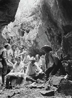Subterranean Prints: Travel views of the American Southwest, between 1899 and 1928. Creator: Arnold Genthe