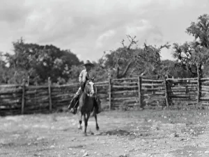 Cowboy Prints: Travel views of the American Southwest, between 1899 and 1928. Creator: Arnold Genthe