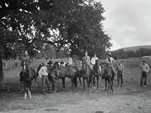 On Horseback Prints: Travel views of the American Southwest, between 1899 and 1928. Creator: Arnold Genthe