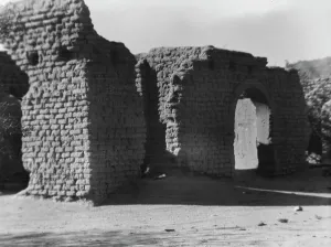 Mud Brick Prints: Travel views of the American Southwest, between 1899 and 1928. Creator: Arnold Genthe