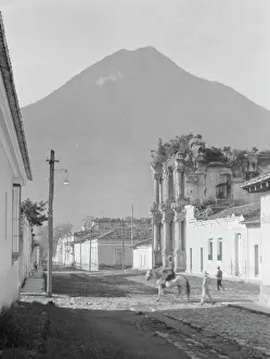 Volcanoes Prints: Travel views of Cuba and Guatemala, between 1899 and 1926. Creator: Arnold Genthe