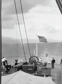 Ships Wheel Prints: Travel views of Cuba and Guatemala, between 1899 and 1926. Creator: Arnold Genthe