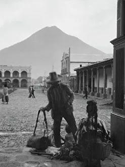 Guatemalan Prints: Travel views of Cuba and Guatemala, between 1899 and 1926. Creator: Arnold Genthe