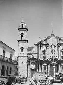 Confectionery Prints: Travel views of Cuba and Guatemala, between 1899 and 1926. Creator: Arnold Genthe