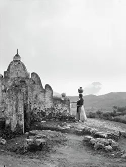 Water Jar Prints: Travel views of Cuba and Guatemala, between 1899 and 1926. Creator: Arnold Genthe