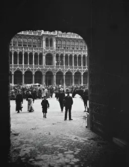 Brussels Belgium Prints: Travel views of Europe, 1900s. Creator: Arnold Genthe
