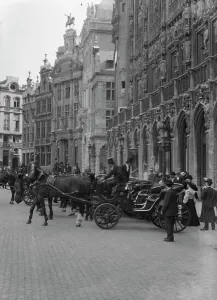 Brussels Belgium Prints: Travel views of Europe, 1900s. Creator: Arnold Genthe