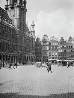 Brussels Belgium Prints: Travel views of Europe, 1900s. Creator: Arnold Genthe