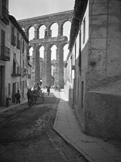 Viaduct Prints: Travel views of Europe, between 1904 and 1938. Creator: Arnold Genthe