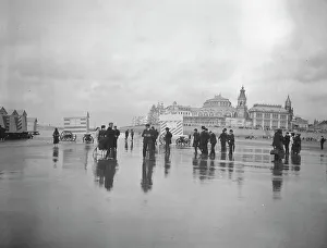 Bathing Machine Prints: Travel views of Europe, between 1904 and 1938. Creator: Arnold Genthe