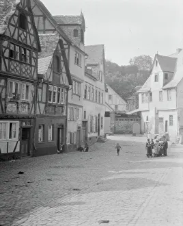 Half Timbered Prints: Travel views of Europe, between 1904 and 1938. Creator: Arnold Genthe