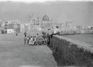 Sea Wall Prints: Travel views of Europe, between 1904 and 1938. Creator: Arnold Genthe