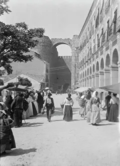 Produce Prints: Travel views of Europe, between 1904 and 1938. Creator: Arnold Genthe