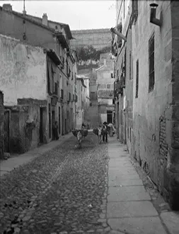 Alley Prints: Travel views of Europe, between 1904 and 1938. Creator: Arnold Genthe