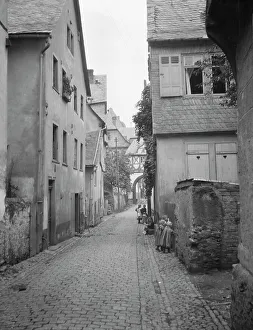 Cobblestone Prints: Travel views of Europe, between 1904 and 1938. Creator: Arnold Genthe