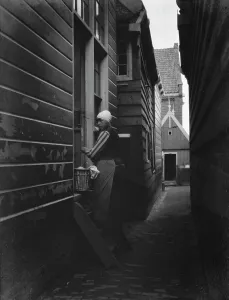 Washerwoman Prints: Travel views of Europe, between 1904 and 1938. Creator: Arnold Genthe