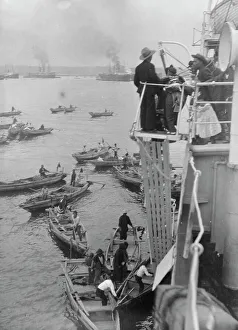 Disembarkation Prints: Travel views of Japan and Korea, 1908. Creator: Arnold Genthe
