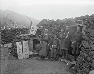 Pilgrims Prints: Travel views of Japan and Korea, 1908. Creator: Arnold Genthe