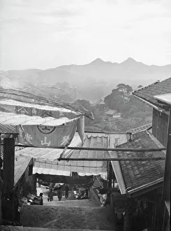 Streets Prints: Travel views of Japan and Korea, 1908. Creator: Arnold Genthe