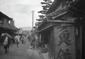 Streets Prints: Travel views of Japan and Korea, 1908. Creator: Arnold Genthe