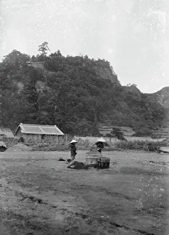 Cultivation Prints: Travel views of Japan and Korea, 1908. Creator: Arnold Genthe