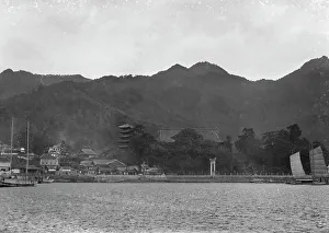Harbour Front Prints: Travel views of Japan and Korea, 1908. Creator: Arnold Genthe