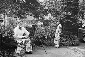 Young Girl Prints: Travel views of Japan and Korea, 1908. Creator: Arnold Genthe
