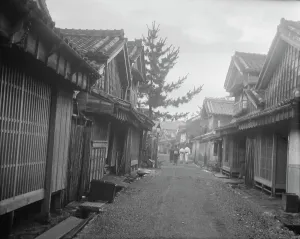 Streets Prints: Travel views of Japan and Korea, 1908. Creator: Arnold Genthe